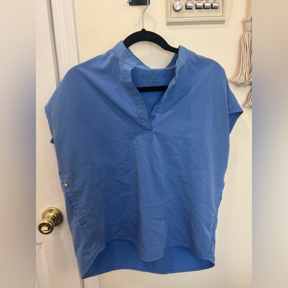 FIGS SCRUBS. Ceil blue color. Special Edition. Size S. Pants and Top